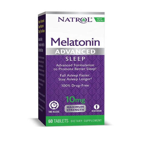 Natrol Melatonin Advanced Sleep Maximum Strength 10 mg