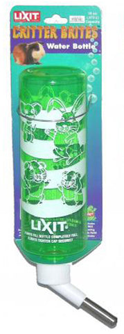 Lixit Corporation - Assorted Critter Brites Deluxe Guinea Pig Bottle - 16 oz.