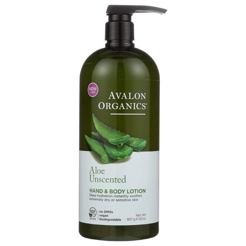 AVALON - Aloe Unscented Hand and Body Lotion
