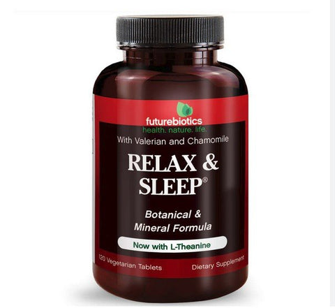FUTUREBIOTICS - Relax & Sleep - 120 Vegetarian Tablets