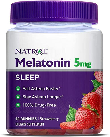 NATROL - Melatonin Gummies 5mg - 90 Count