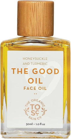 THE ORGANIC SKIN CO - The Good Oil-Honeysuckle & Turmeric Face Oil - 1 fl oz (30 ml)