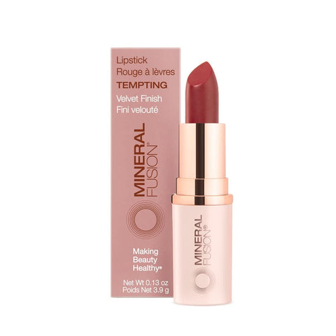 MINERAL FUSION - Lipstick Tempting - Deep Red  - 0.13 oz. (3.9 g)