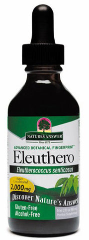 Natures Answer Eleuthero Root Alcohol Free