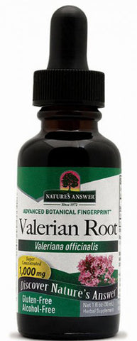 Natures Answer Valerian Root Alcohol Free