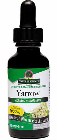 Natures Answer Yarrow Flowers Alcohol Free