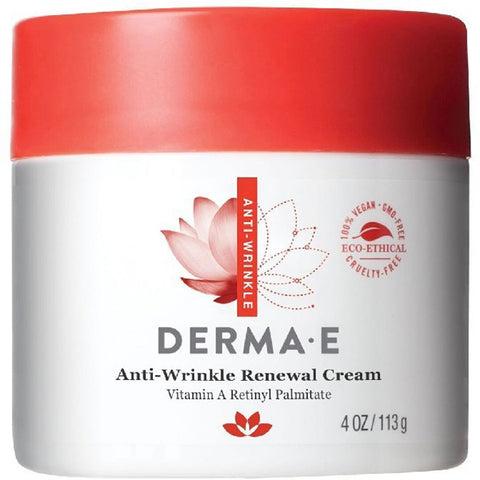 DERMA E - Anti-Wrinkle Renewal Cream with Vitamin A Retinyl Palmitate