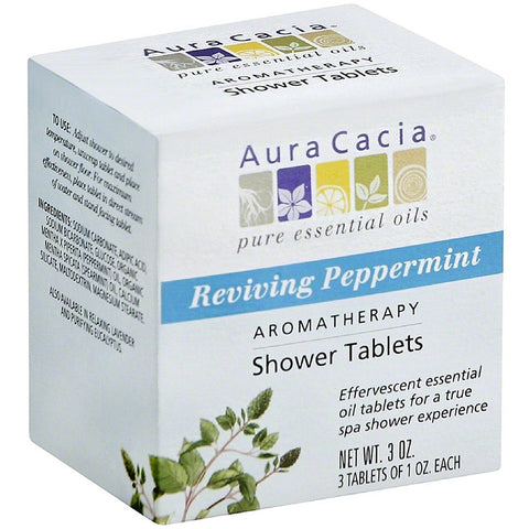 AURA CACIA - Reviving Peppermint Shower Tablets