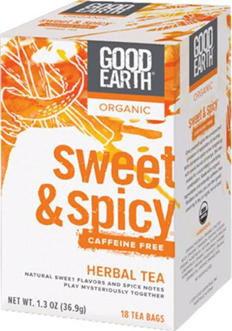 Good Earth - Organic Sweet  Spicy Herbal Tea Caffeine Free