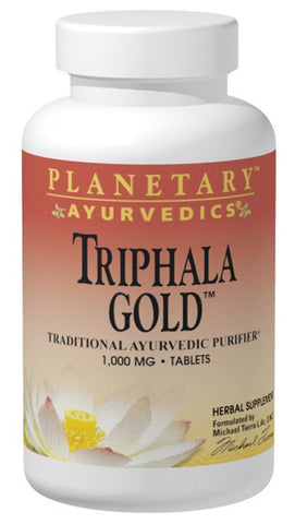 Planetary Herbals Triphala Gold by Planetary Ayurvedics 1000mg