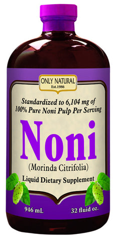 Only Natural Noni Liquid Standardized 100 Pure