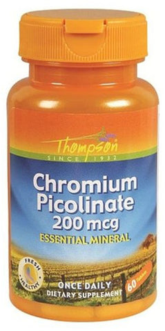 Thompson Nutritional Chromium Picolinate 200 mcg