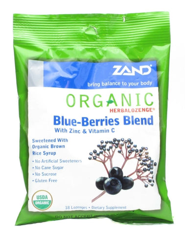 Zand Organic Blue Berries Blend Lozenges