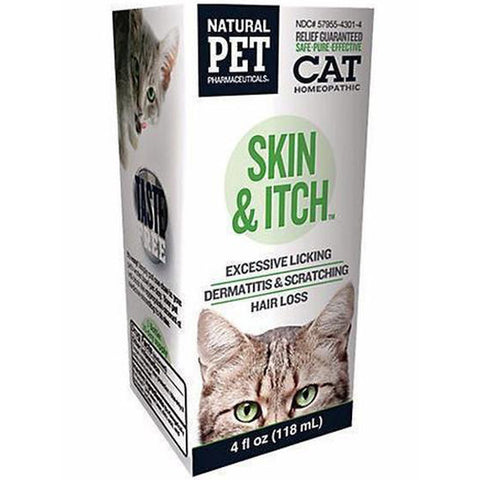 NATURAL PET - Skin & Itch Irritation Relief for Cats