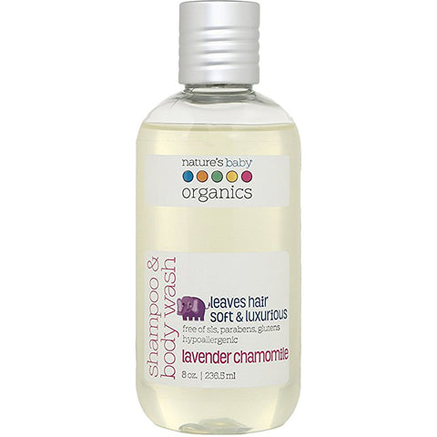 NATURE'S BABY - Shampoo Body Wash Lavender Chamomile