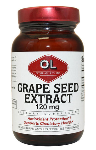 Olympian Labs Grape Seed Extract 120 mg
