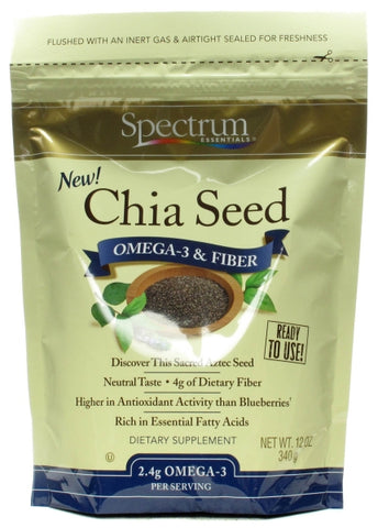 Species Nutrition Chia Seed Omega 3 Fiber