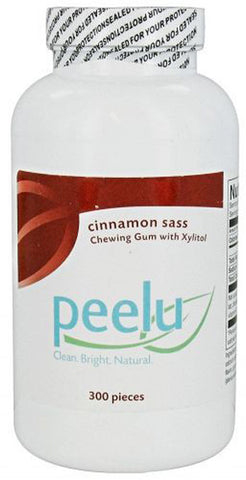 Peelu Dental Chewing Gum Cinnamon Sass