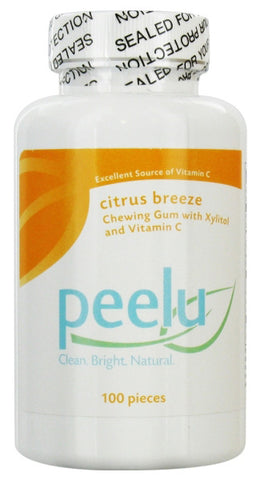 Peelu Dental Chewing Gum Citrus Breeze