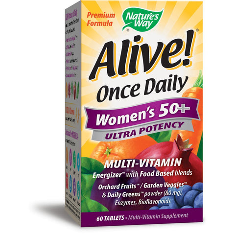 NATURES WAY - Once Daily Womens 50+ Ultra Potency Multivitamin