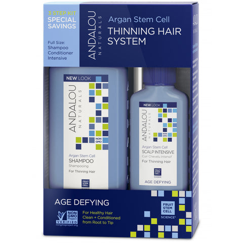 ANDALOU - Argan Stem Cell Age Defying Thinning Hair System