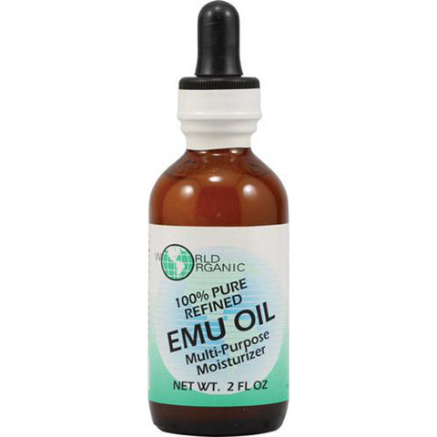 WORLD ORGANIC - EMU Oil 100% Pure with Dropper