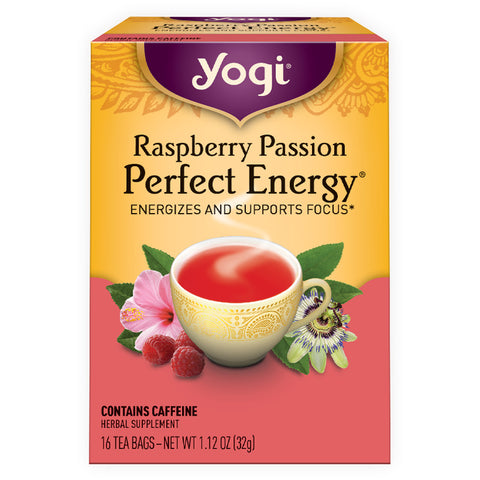 YOGI TEA - Raspberry Passion Perfect Energy Tea