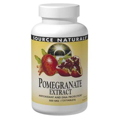 Source Naturals Pomegranate Extract - 120 Tablets (500 mg)
