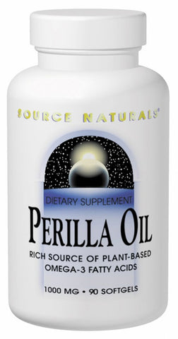 Source Naturals Perilla Oil - 90 Softgels (1,000 mg)