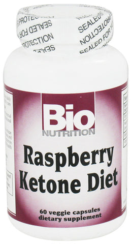 BIO NUTRITION - Raspberry Ketone Diet - 60 Vegetarian Capsules