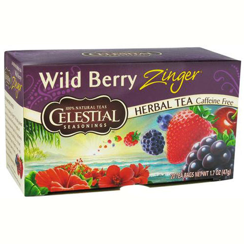 Celestial Seasonings Wild Berry Zinger Herb Tea