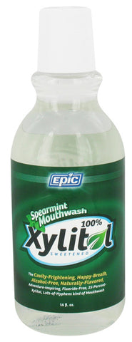 Epic Dental Xylitol Mouthwash Spearmint