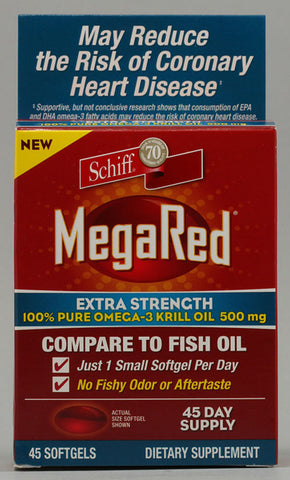 Schiff -  Megared Extra Strength Omega 3 500 Mg