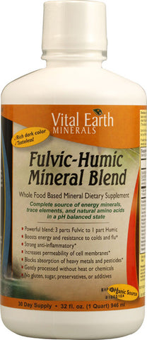 Vital Earth Minerals -  Mineral-Flvc Humic Blnd, 32 Oz ( Multi-Pack)