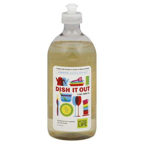 Better Life - Dish It Out Natural Dish Soap Unscented - 22 fl. oz. (651 ml)
