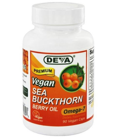 Deva Nutrition - Vegan Sea Buckthorn Berry Oil Omega-7