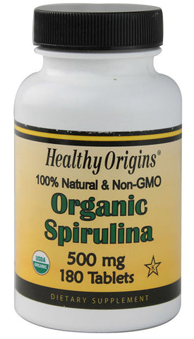 Healthy Origins - Organic Spirulina 500 mg