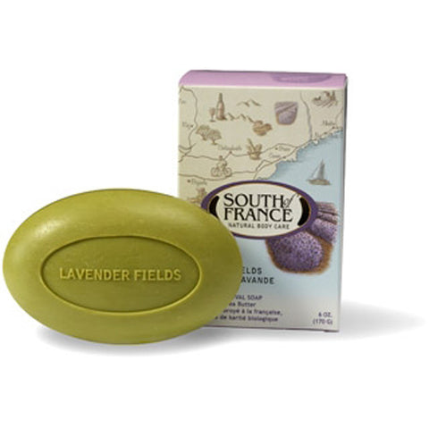 South Of France - French Milled Bar Soap Lavender Fields - 6 oz. (170 g)