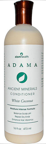 Zion Health - Adama White Coconut Clay Mineral Conditioner - 16 fl. oz. (473 ml)