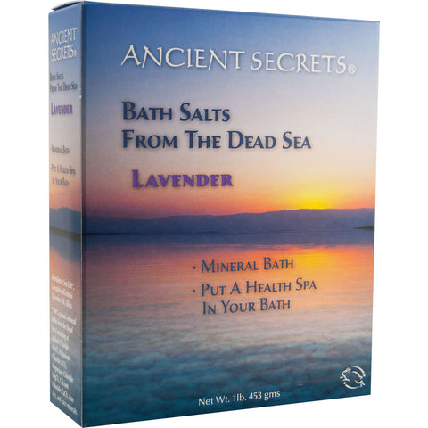 ANCIENT SECRETS - Dead Sea Bath Salts Lavender