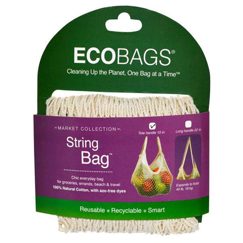 ECO-BAGS - Long Handle Classic String Bag Natural