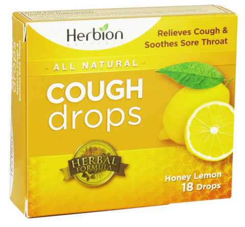 HERBION Cough Drops Honey Lemon