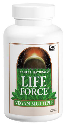 SOURCE NATURALS - Life Force Vegan Multiple - 120 Tablets
