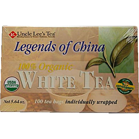 UNCLE LEE'S TEA - Legends Of China Organic White Tea