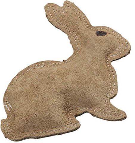 Ethical - Spot Dura-Fused Leather Rabbit Dog Toy Small
