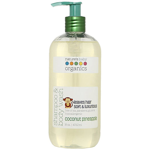 NATURE'S BABY - Shampoo & Body Wash Coconut Pineapple