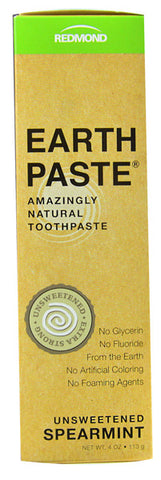 REDMOND TRADING - Earthpaste Toothpaste Spearmint