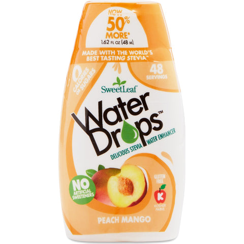 SWEET LEAF - WaterDrops, Peach Mango
