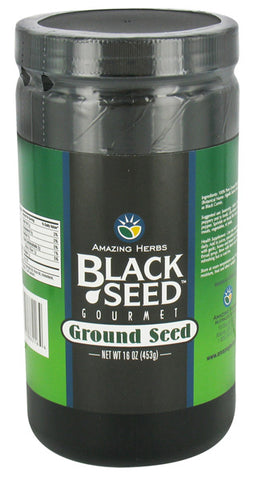 AMAZING HERBS - Black Seed Gourmet Ground Seed