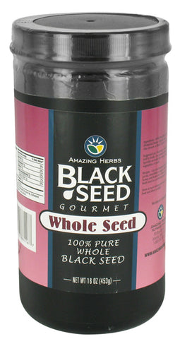 AMAZING HERBS - Black Seed Gourmet Whole Seed